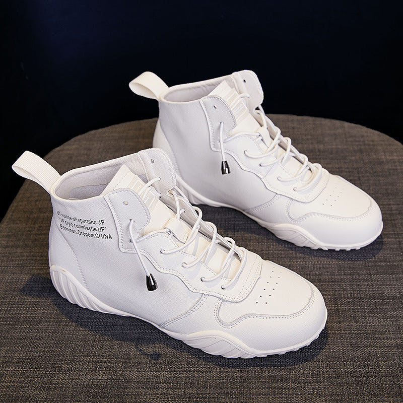 Women's Fashion High Top White Summer Soft Bottom Running Women's Casual Shoes
