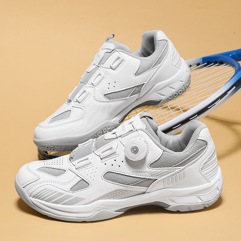 Retractable Shoelace Table Tennis Male Female Sneakers