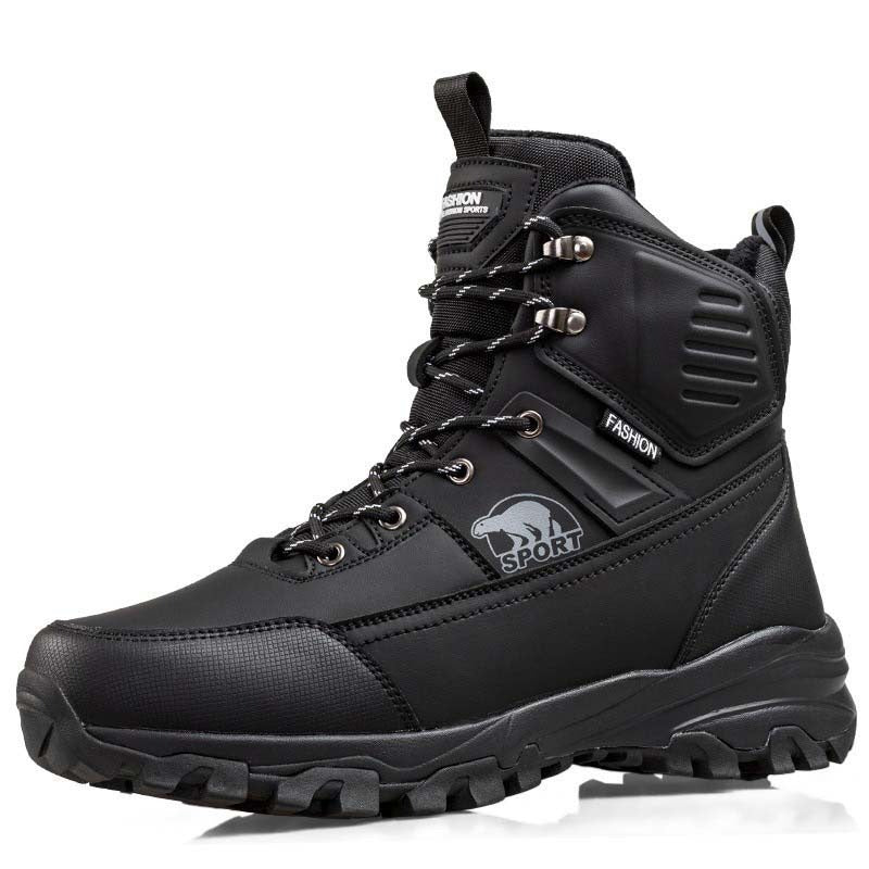Men's Northeast Insulated Fleece-lined Winter Waterproof Thick Snow Boots