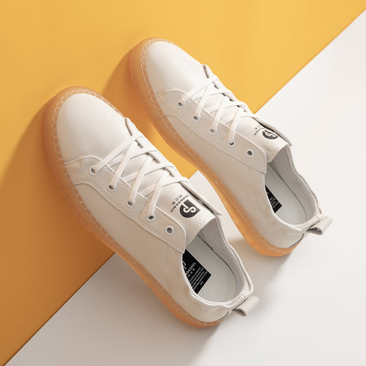 Men's Beautiful Summer Stylish Breathable White Sneakers