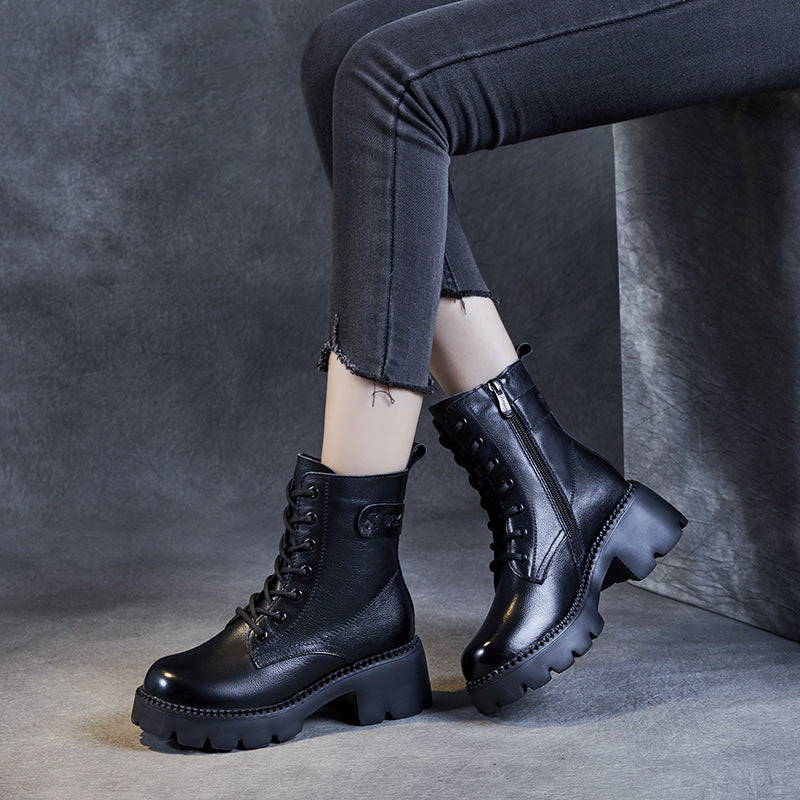 Women's Style High Fashion Martin Soft Soled Boots