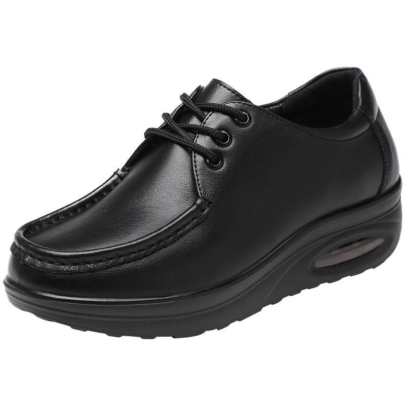 Women's Genuine Platform Autumn Flat Bottom Comfort Women's Fashion Shoes