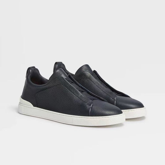 Men's Jea Cowhide Business Classic Series Lychee Leather Shoes