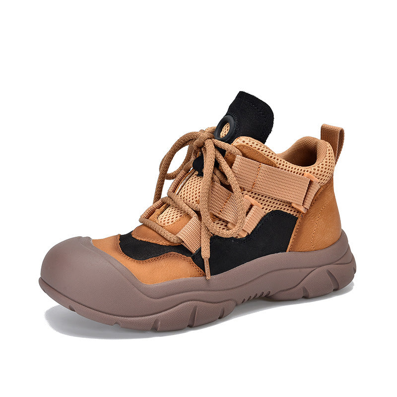 Women's Price Genuine Board Autumn First Layer Sneakers