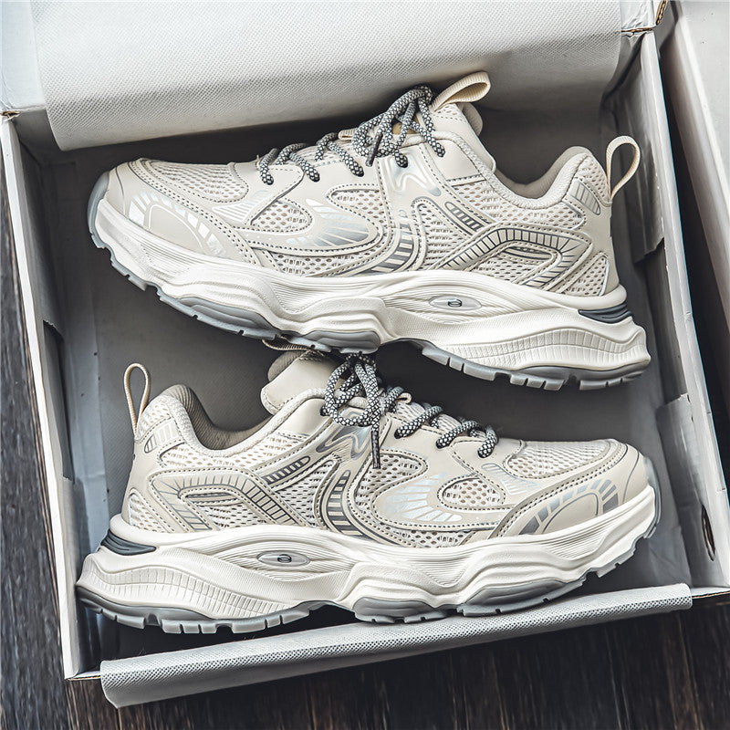 Men's Mesh Summer Dad Trendy Thin Breathable Sneakers