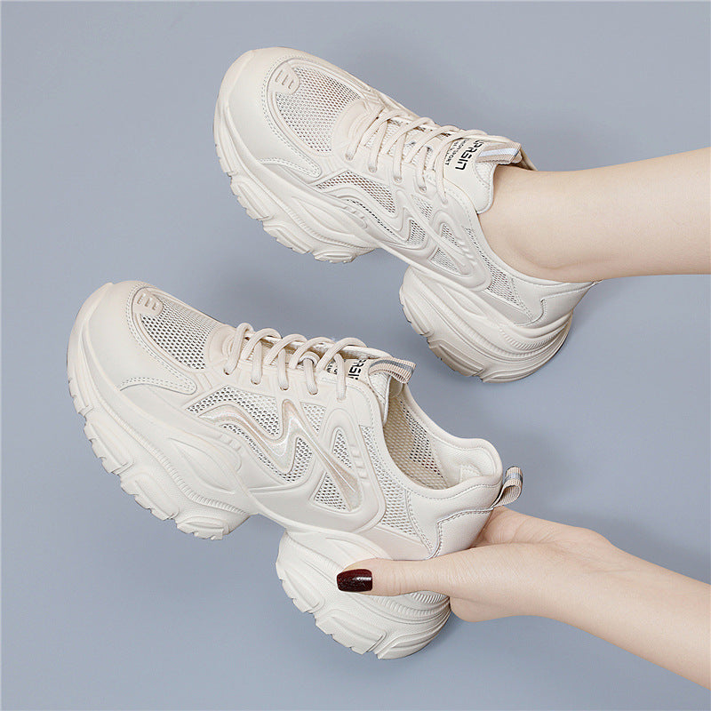 Women's Platform Dad Small Height Increasing Spring Casual Shoes