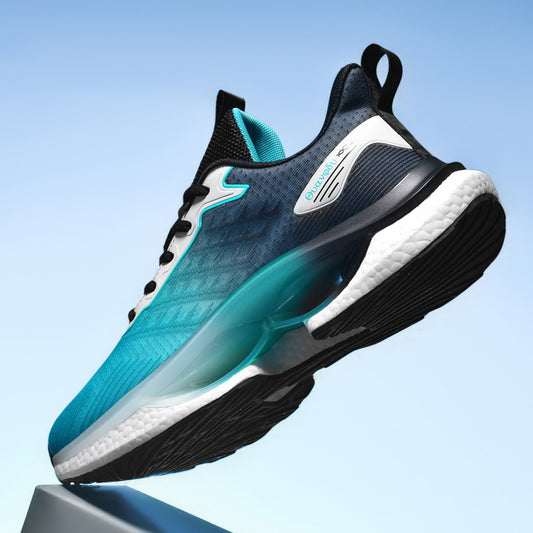 Men's Breathable Running Fashion Real Popcorn High Sneakers