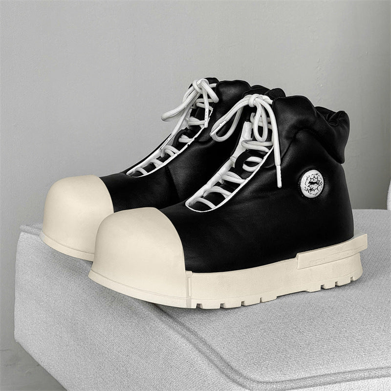 Big Head Platform Increased High Top Boots