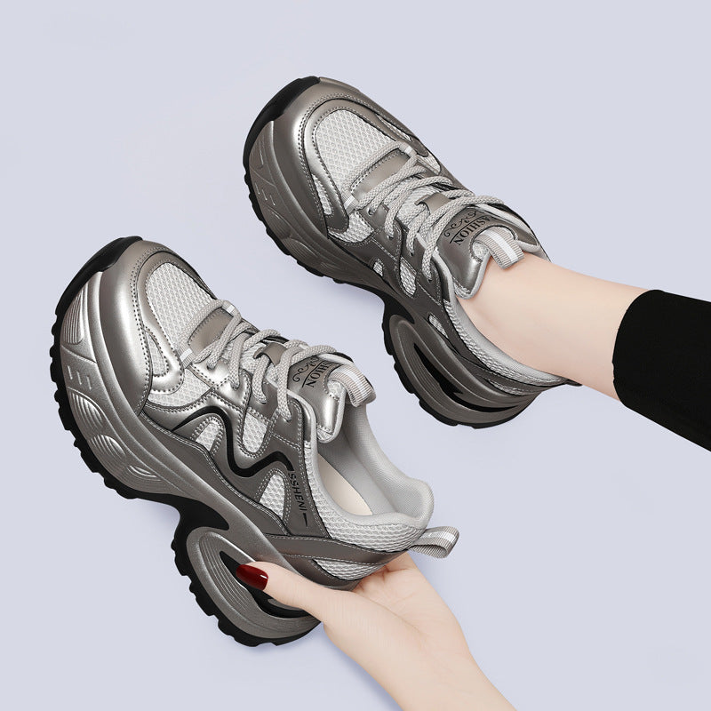 Women's High-grade Dad Thick Bottom Lightweight Mesh Casual Shoes