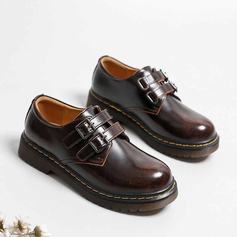 Women's Summer Thin College Style Retro Flat Casual Shoes