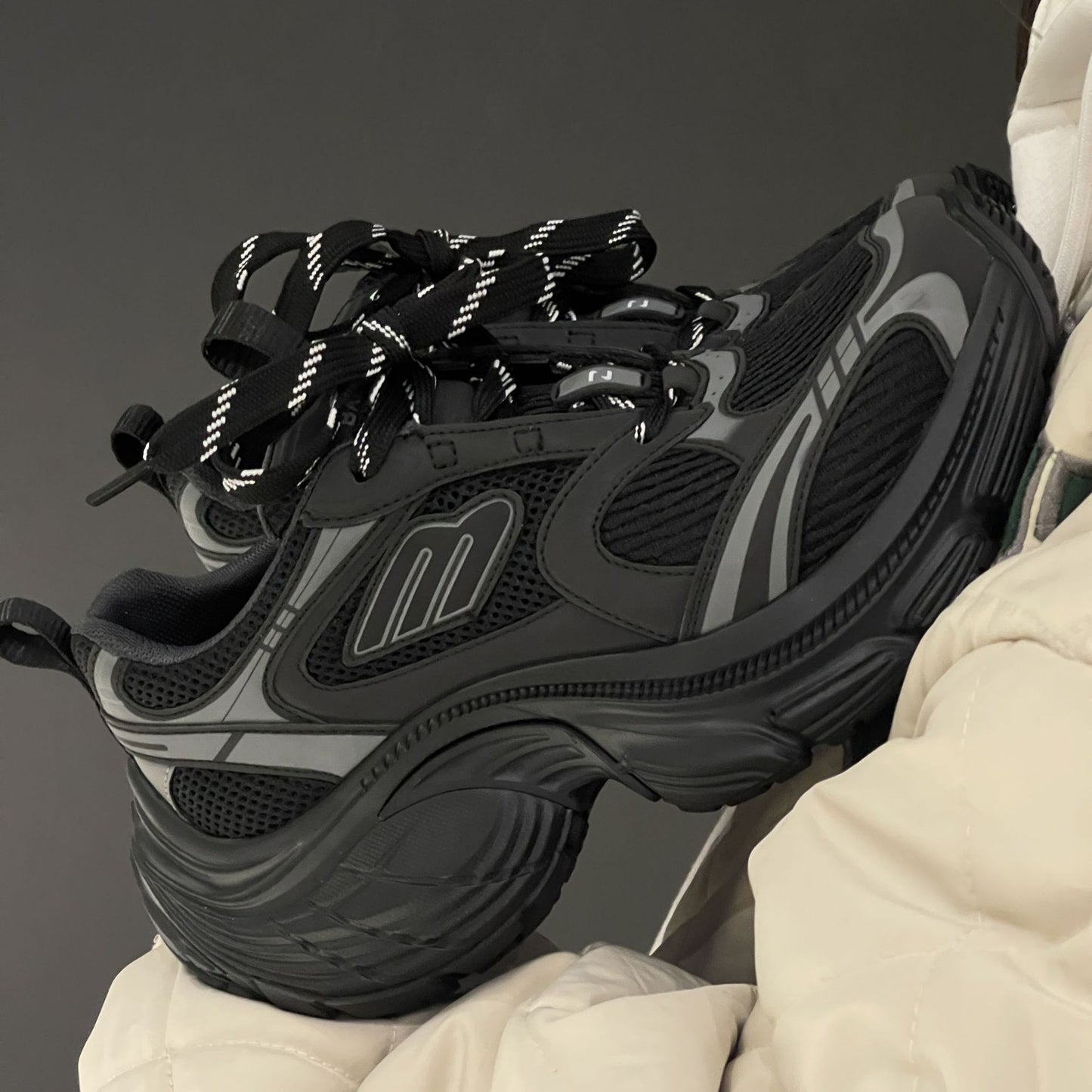 Women's Dad Spring Thick Bottom Breathable Increased Sneakers
