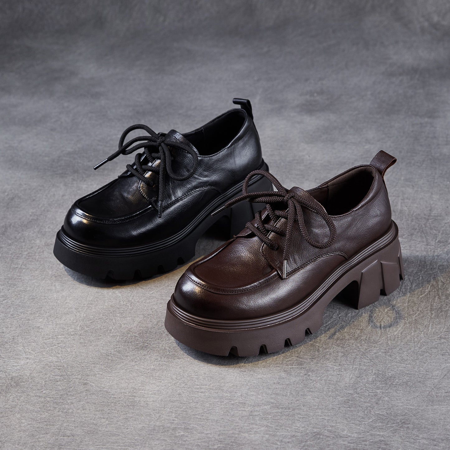 Women's Height Increasing British Style Light Luxury Casual Shoes