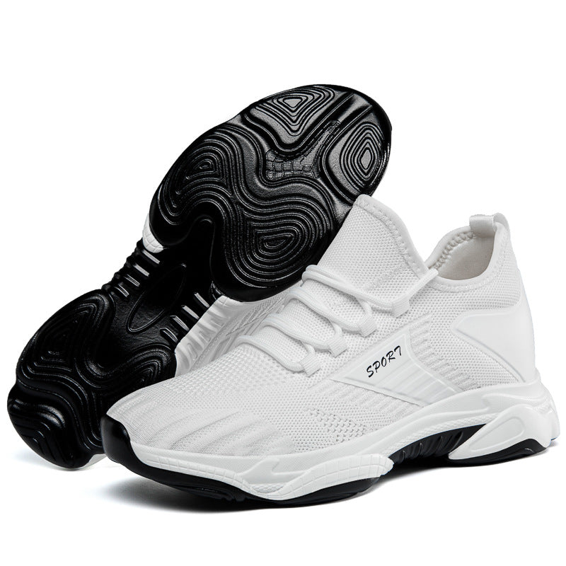 Men's Insole Fly Woven Mesh Breathable Sports Sneakers