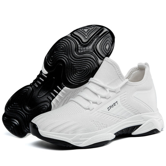 Men's Insole Fly Woven Mesh Breathable Sports Sneakers