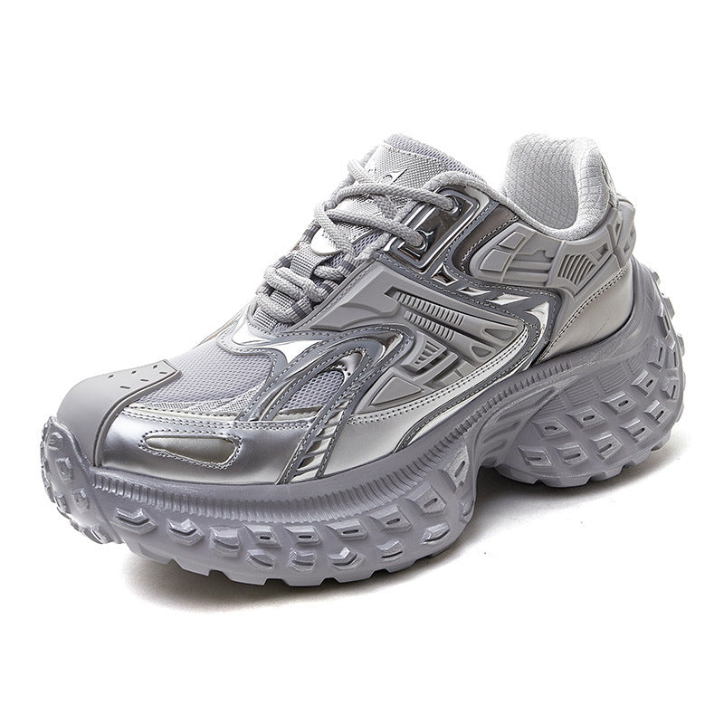 Women's Dad Mech Fashion Height Increasing Sports Sneakers