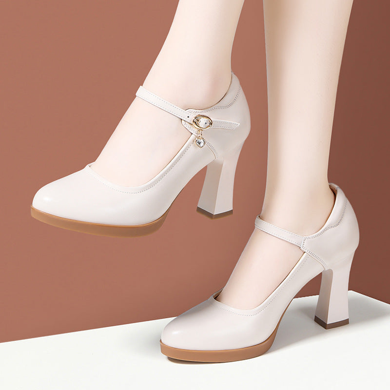 Women's Genuine Cheongsam Model Catwalk Stage Special High Heels