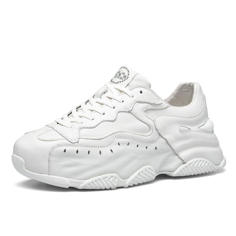 Men's Summer Retro Heightened Daddy Genuine Bag Sneakers