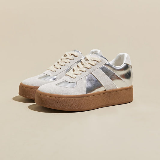 Women's Increasing Insole German Training Autumn Sports Vintage Sneakers