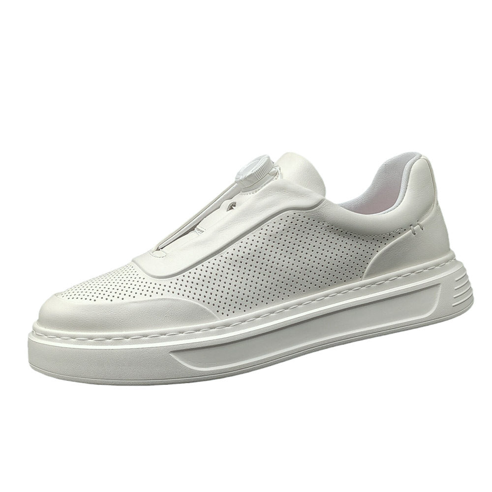 Men's Top Layer Fashionable Breathable Thick-soled Sneakers