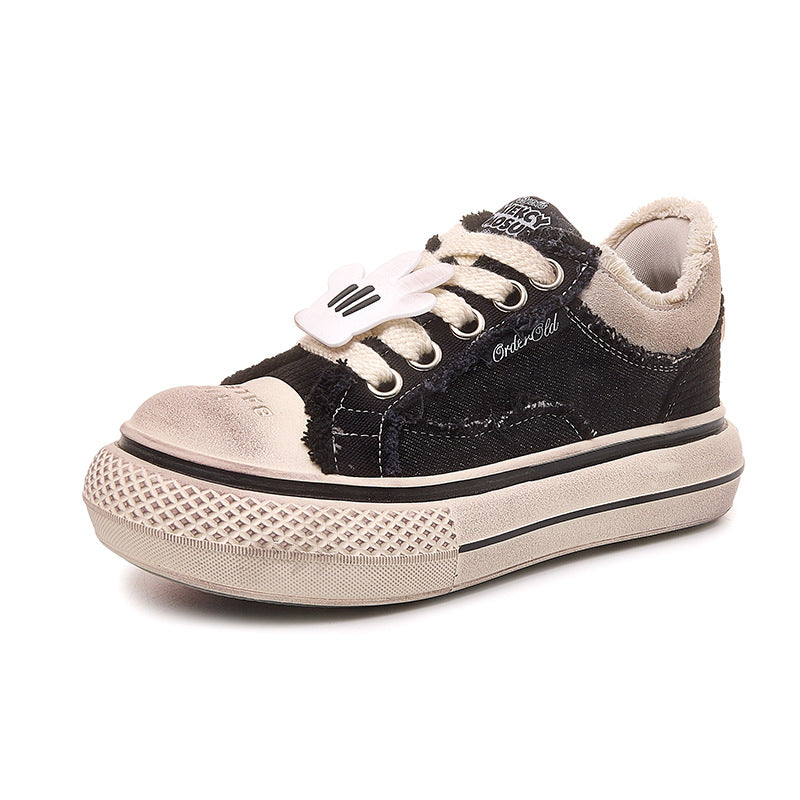 Women's Ugly Cute Big Head Spring Mickey Sneakers