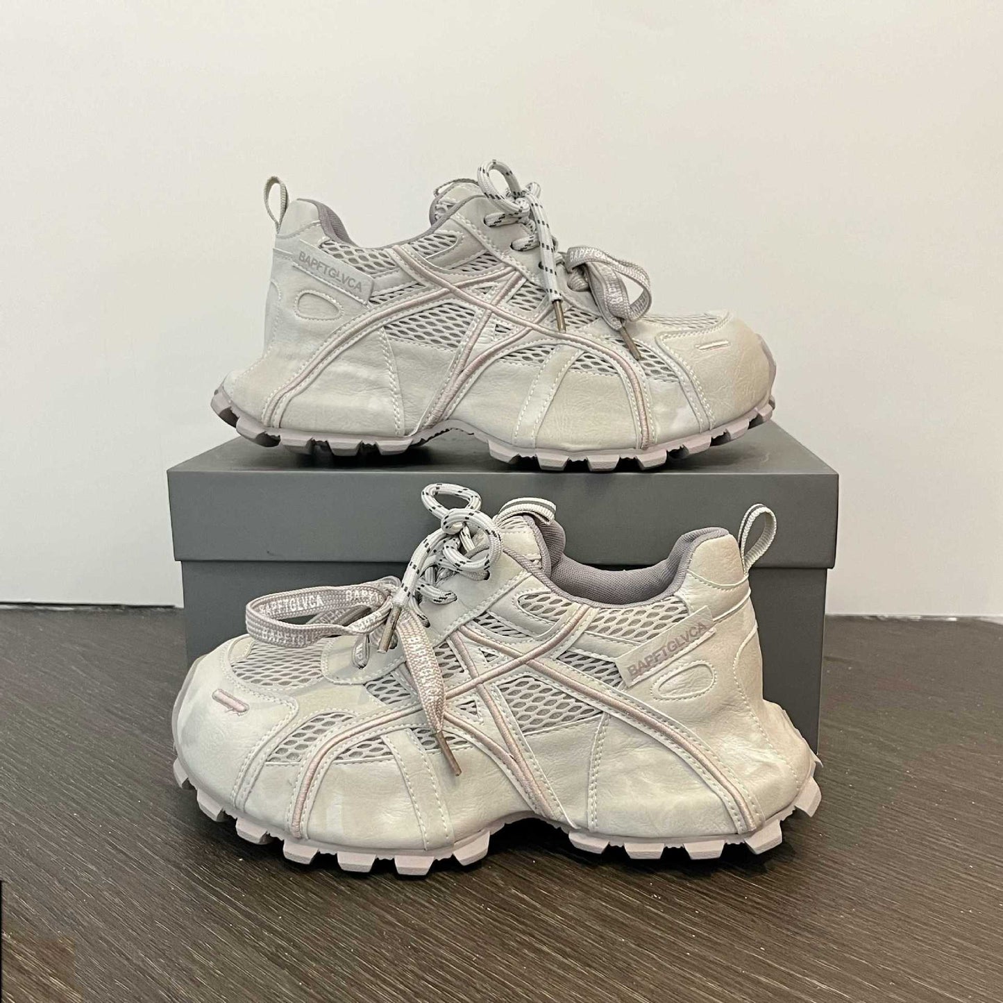 Women's High-grade Platform Dad Niche Double Shoelace Women's Sports Shoes