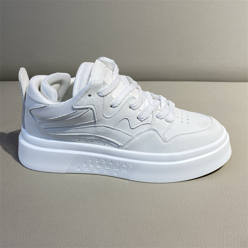 Men's Summer Breathable White Trendy Joker Board Men's Shoes