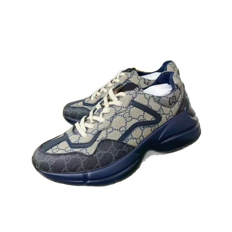 Men's Whole Transaction Dad Classic Double Printed Strawberry Women's Sports Shoes