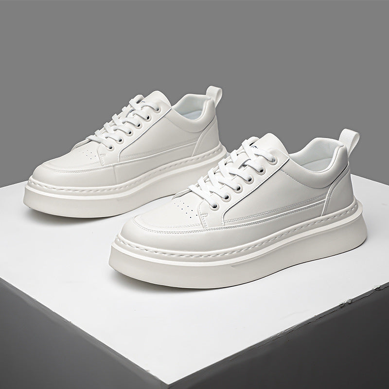 Men's White Autumn Fashion Retro Sports Lightweight Sneakers