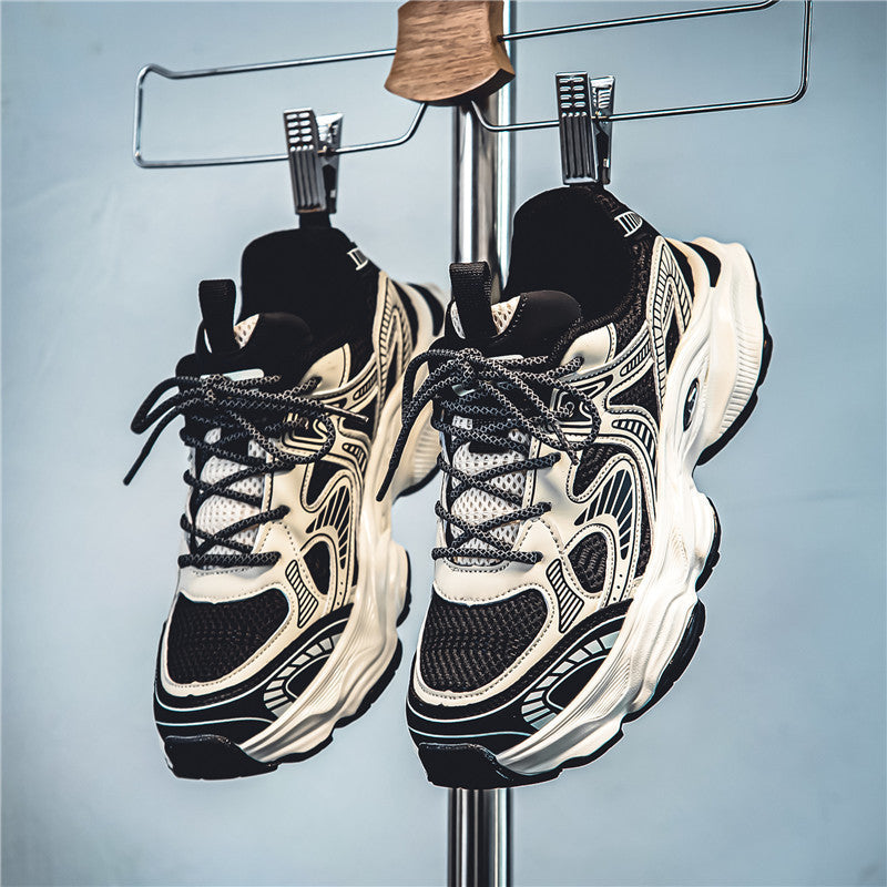Men's Mesh Summer Dad Trendy Thin Breathable Sneakers