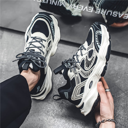 Men's Mesh Summer Dad Trendy Thin Breathable Sneakers