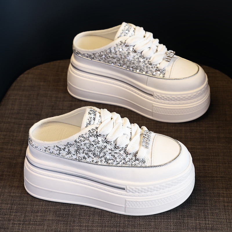 Small Thick Bottom Increased Female Summer Slippers