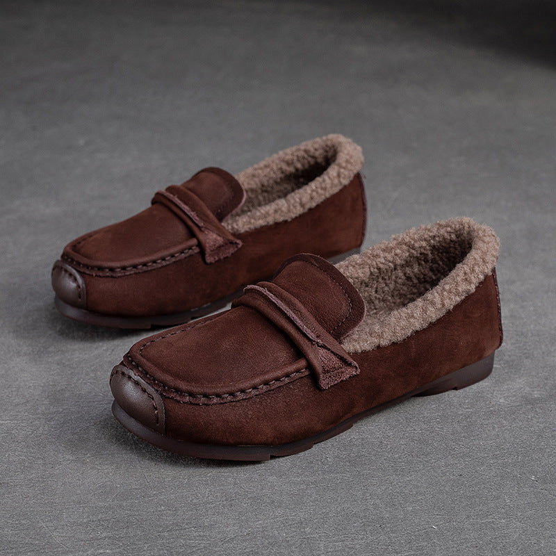 Women's Thermal Soft Soled Pumps Comfortable Slip-on Women's Shoes