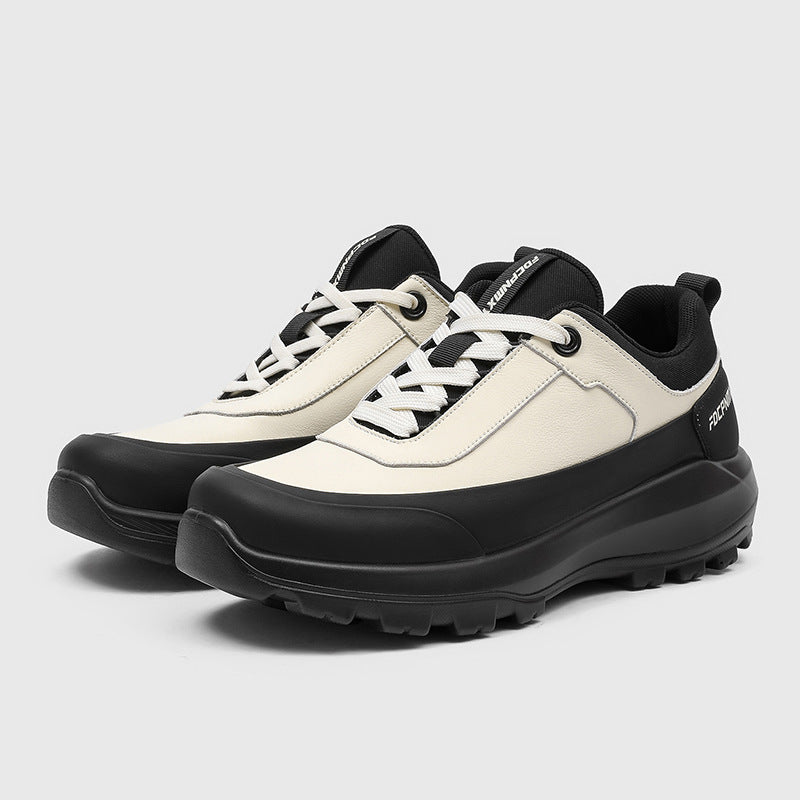 Innovative Fashion Men's Soft Bottom Sports Men's Casual Leather Shoes
