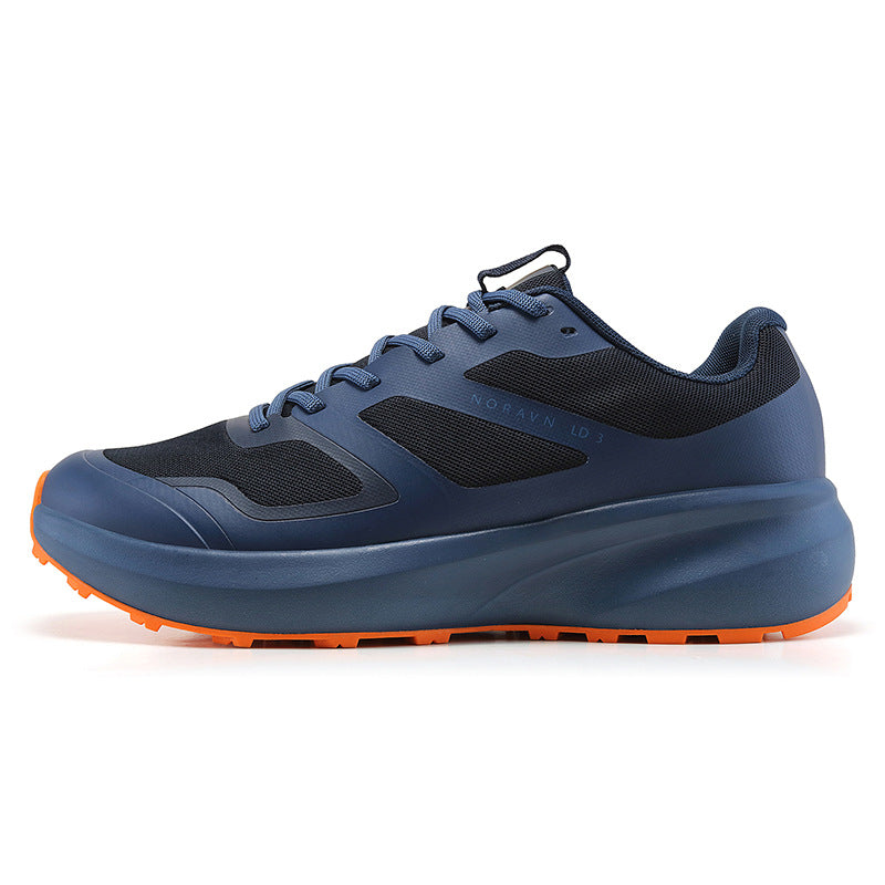 Men's Flat Outdoor Hiking Lightweight Waterproof V-shaped Sneakers