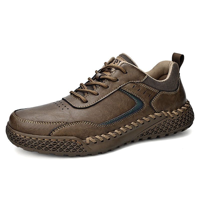 Men's Style Versatile Breathable Soft Bottom British Casual Shoes