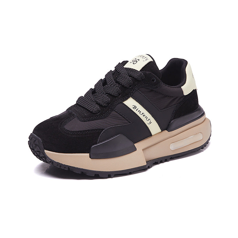 Women's Korean Style Retro Fashion Trendy Platform Sneakers