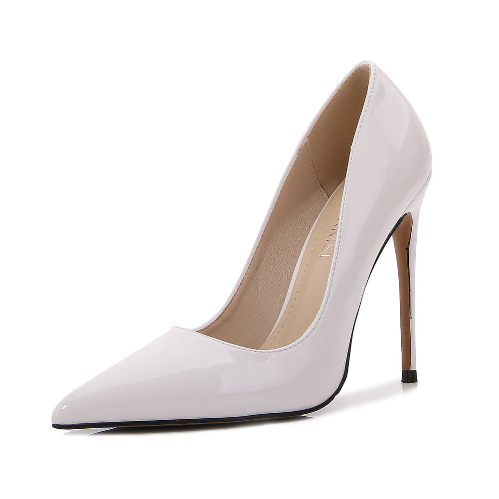 Beautiful Plus Size Pointed High Stiletto Women's Shoes