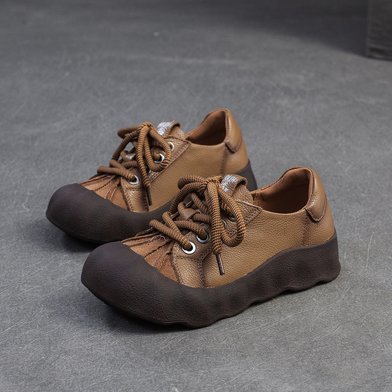 Women's Retro British Style Shell Toe Pumps Women's Casual Shoes