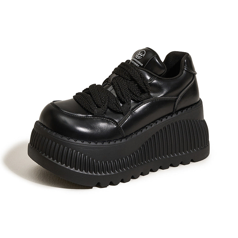 Women's & Men's Platform Dad Autumn Fashion Height Increasing Men's Shoes