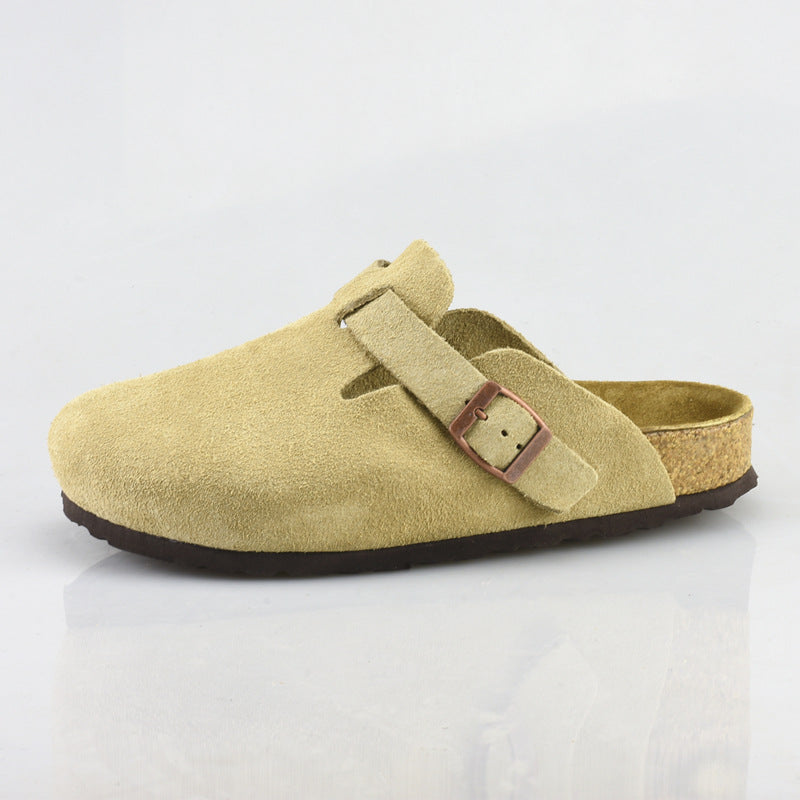 Women's Latex Cork Wide Version Summer Outer Slippers