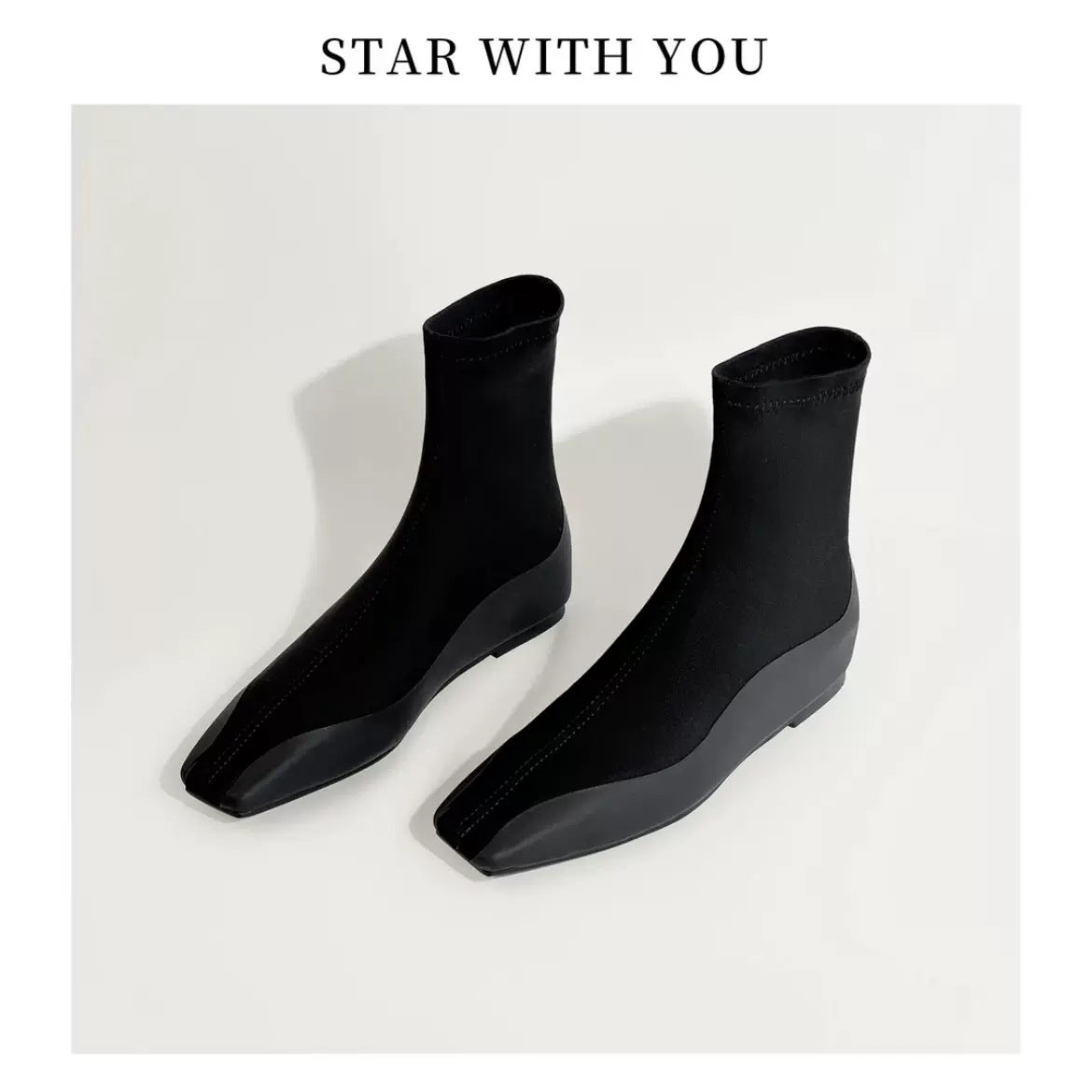 Leggings Super Slimming Two Versions Stitching Height Boots