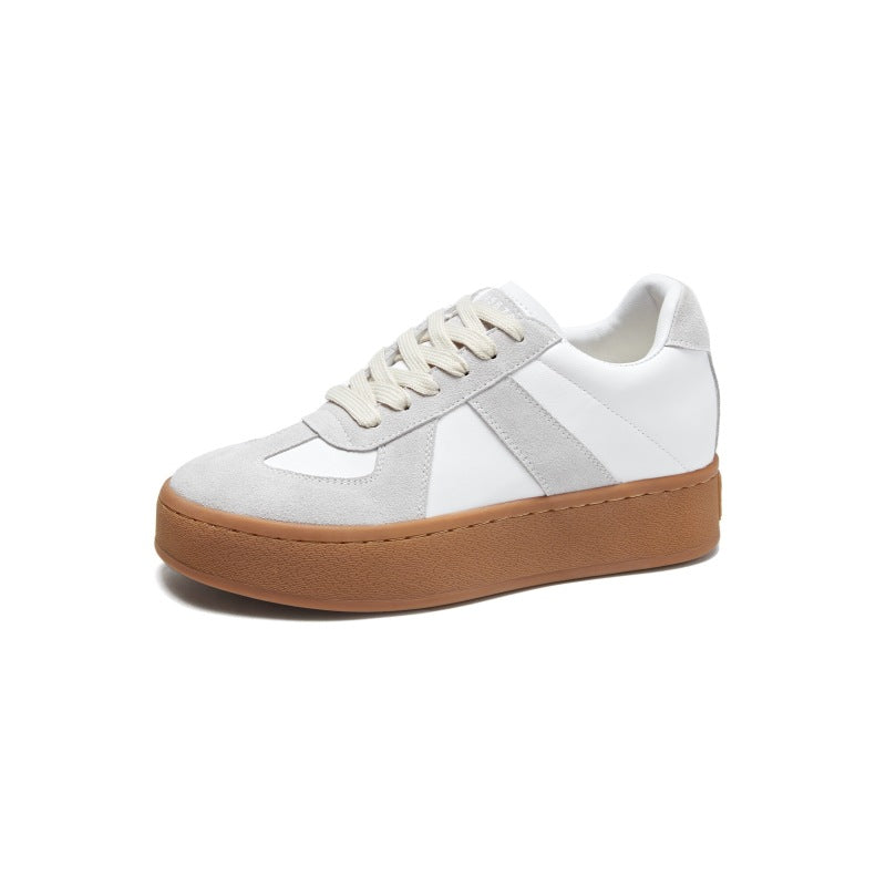 Women's Increasing Insole German Training Autumn Sports Vintage Sneakers