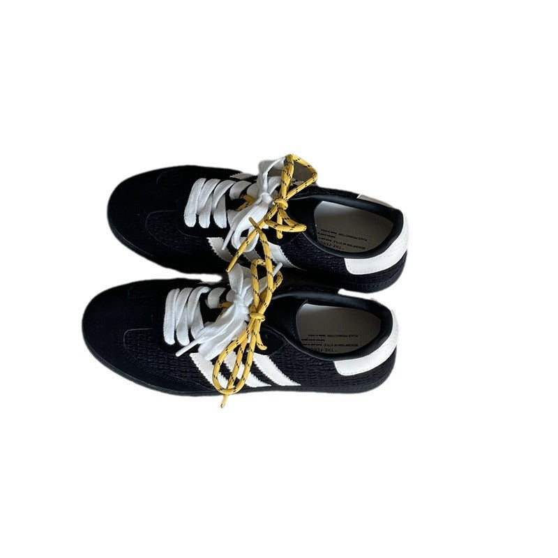 Super Soft Flat American Retro German Casual Shoes