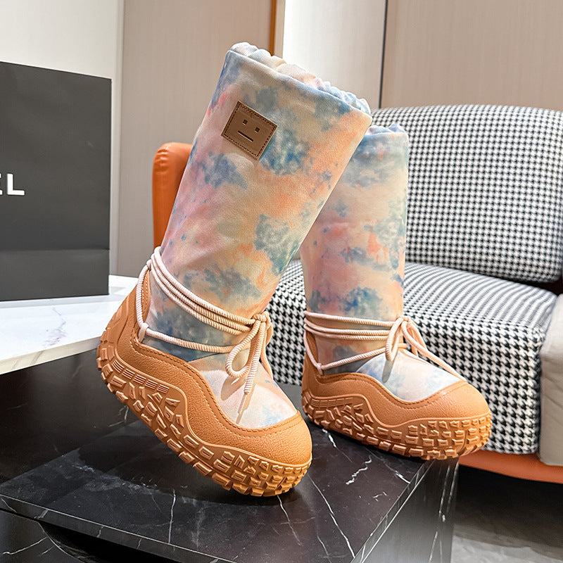 Winter Niche Thick Bottom Fat Bread Cotton Snow Boots