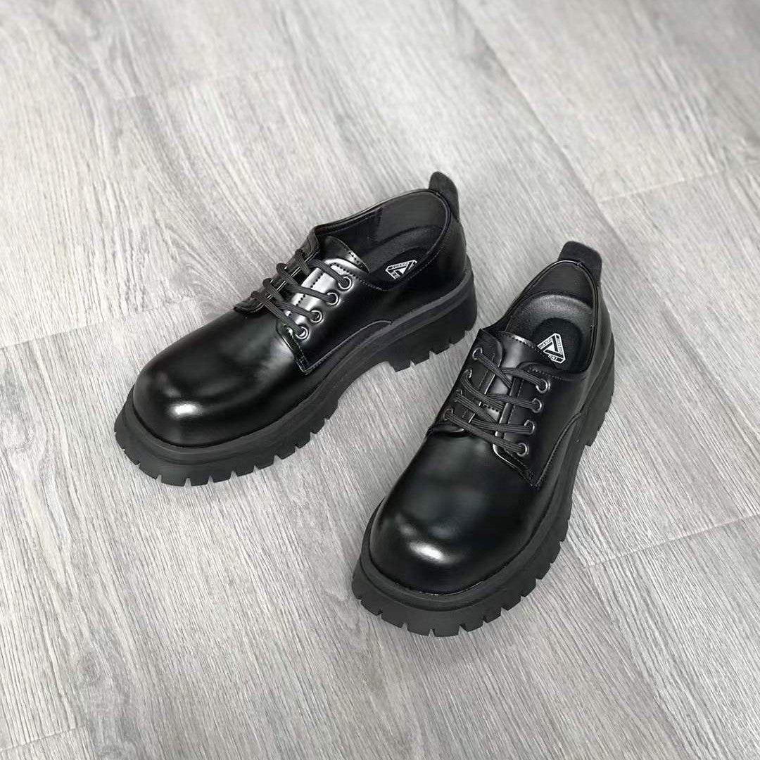 Men's Summer Martin Fashion Low Versatile British Working Men's Casual Leather Shoes