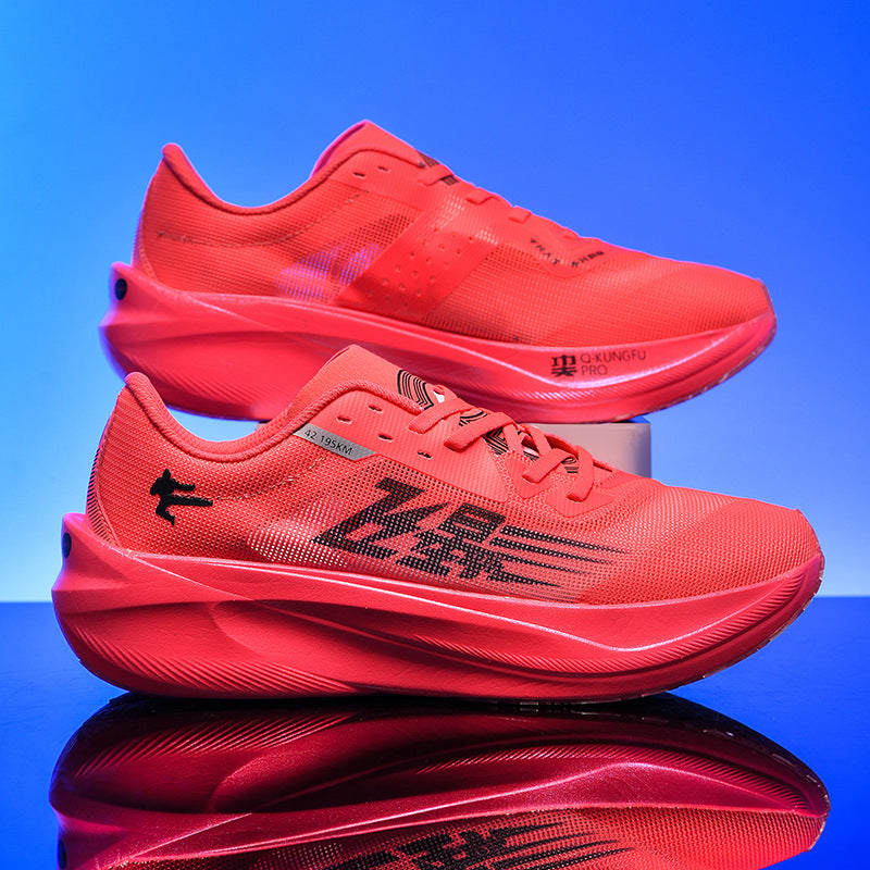 Men's Running Black Warrior Shock Absorption Professional Sneakers