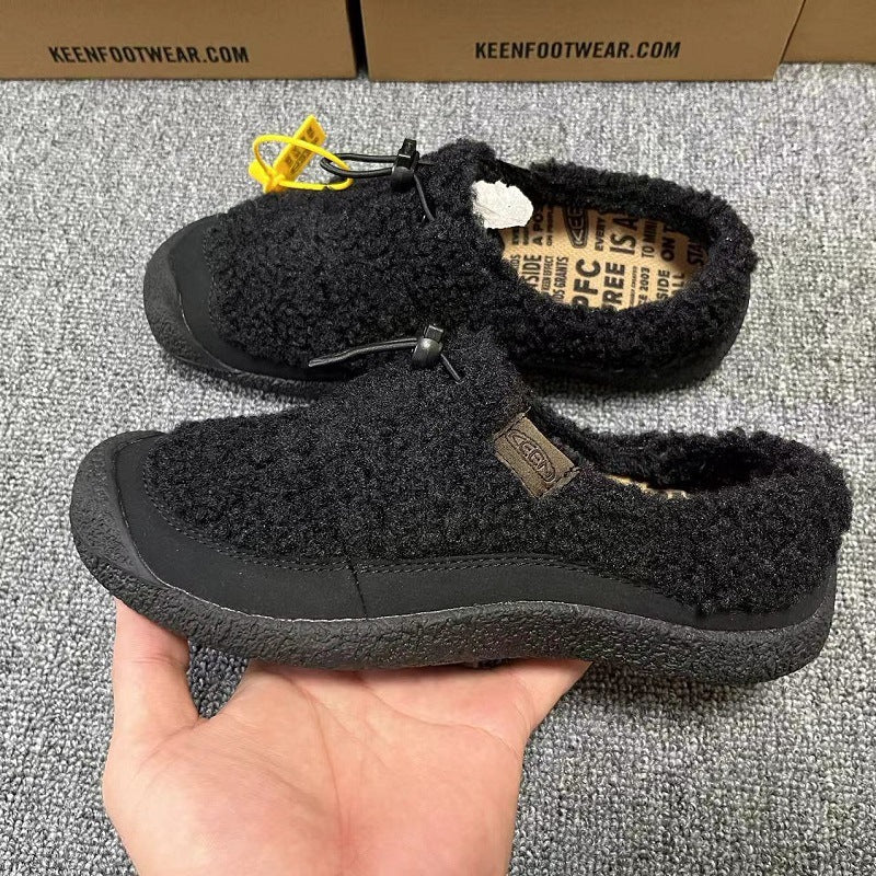 Women's Original Winter Slip-on Fluffy Small Sheep Women's Shoes