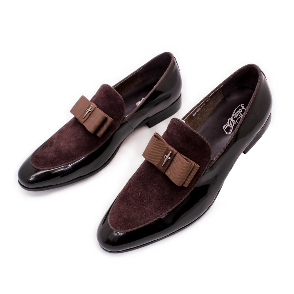 Men's Matte Patent Wedding Dinner Party Formal Loafers