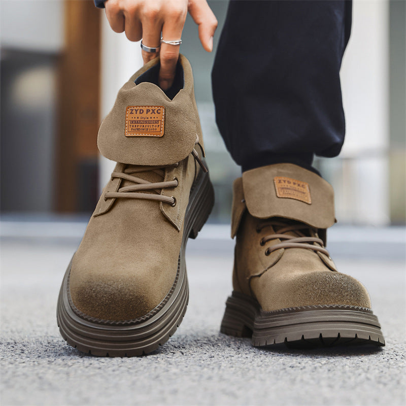 Men's Martin Winter Increased Worker Retro Easy Boots
