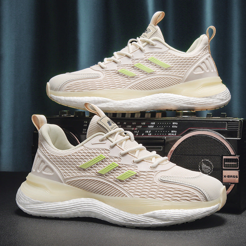 Men's Popular Mesh Breathable Popcorn Fashion Trend Sneakers